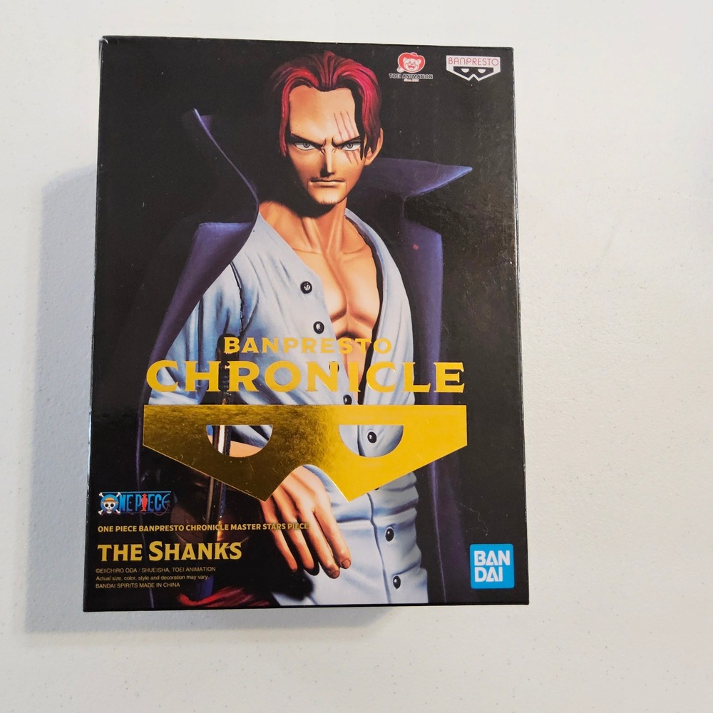 Banpresto Chronicle The Shanks One Piece Figure Bandai‎ Spirits New In Box